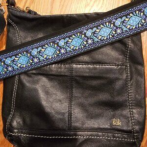 The Sak Lucia crossbody bag with guitar strap